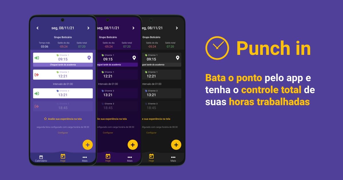 Punch in - Controle de ponto – Apps no Google Play
